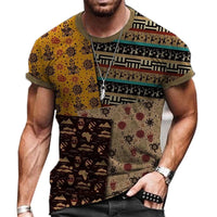 T Shirt Fashion Motif Africain Homme