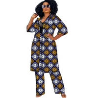 Ensemble Africain Femme Manteau