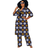 Ensemble Africain Femme Manteau
