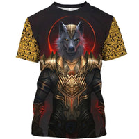 T Shirt Egyptien Motif Dieu