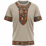 T-Shirt Africain Homme Vintage