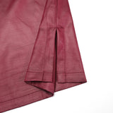 Ensemble Boubou Africain Homme Bordeaux
