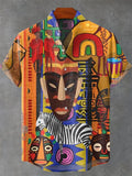 Chemise Africaine Homme Ethnique Vintage