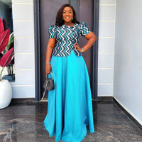 Robe Longue Africaine Elégante