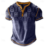T Shirt Homme Africain Henley