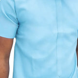 Ensemble Africain Coton Bleu Ciel