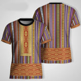 T Shirt Africain Homme Rétro