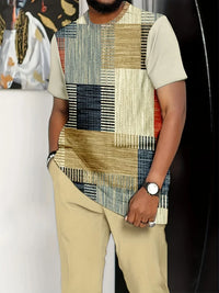 Ensemble Africain Homme Décontracté