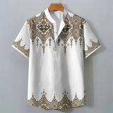 Chemise Africaine Homme Imprimée 3d
