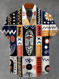Chemise Homme Africain Vintage