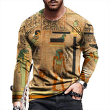 T Shirt Africain Tribal Manche Longue