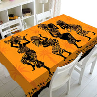 Nappe Motif Danseur Africain