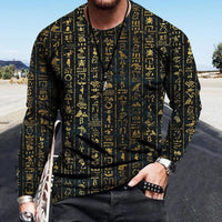 T Shirt Africain Tribal Manche Longue