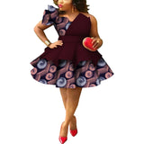 Robe Africaine Wax Bretelles