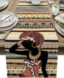 Chemin de Table Motif Africain