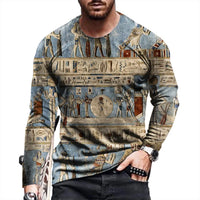 T Shirt Africain Tribal Manche Longue