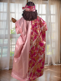 Robe Africaine Broderie Florale