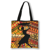 Tote Bag Motif Femme Africaine