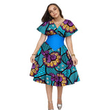 Robe Africaine Manches Évasées