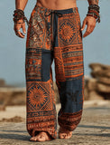 Pantalon Africain Imprimé Tribal