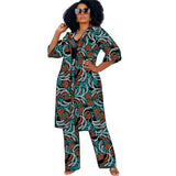 Ensemble Africain Femme Manteau