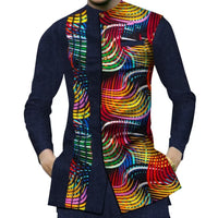 Chemise Africaine Wax Homme Coton