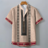 Chemise Africaine Homme Imprimée 3d
