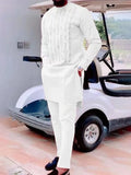 Ensemble Africain Homme Col Rond