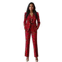 Ensemble Blazer À Simple Boutonnage