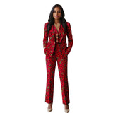 Ensemble Blazer À Simple Boutonnage