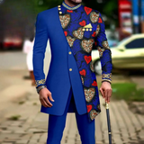 Ensemble Africain Homme Tissu Wax