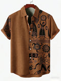 Chemise Africaine Ethnique Manche Courte