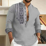 Chemise Africaine Homme Cintrée