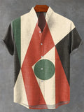 Chemise Homme Africain Décontracté Manche Courte