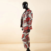 Ensemble Blazer À Simple Boutonnage
