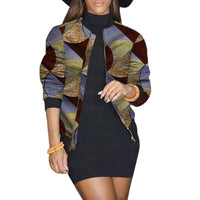 Bombers Femme Motif Africain