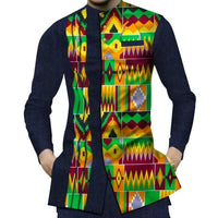 Chemise Africaine Wax Homme Coton
