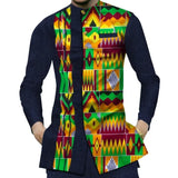 Chemise Africaine Wax Homme Coton