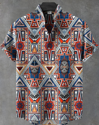 Chemise Africaine Rétro Homme