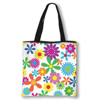 Tote Bag Wax Floral