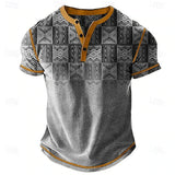 T Shirt Homme Africain Henley