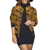 Bombers Femme Motif Africain