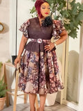 Robe Africaine Evasée