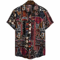 Chemise Boho Africaine Homme