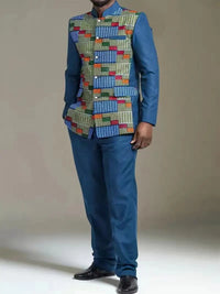 Ensemble Caftan Africain Pour Hommes