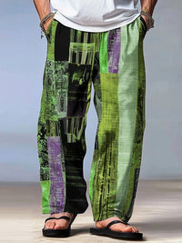 Pantalon Africain Homme Motif Géométrique