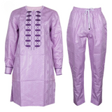 Ensemble Africain Homme Agbada Violet