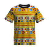T-Shirt Tribal Africain Kuba