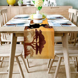 Chemin de Table Motif Savane Africaine