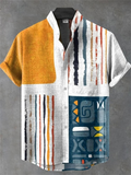 Chemise Homme Africain Vintage